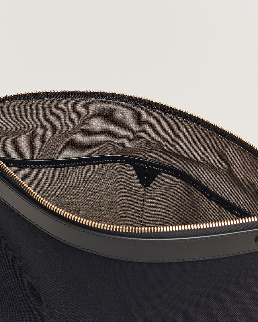 Homme | Mismo M/S Nylon Pouch Large Coal/Black | Mismo | M/S Nylon Pouch Large Coal/Black