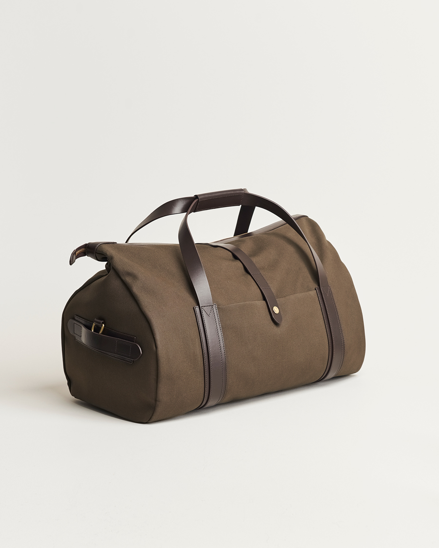 Homme | Sacs | Mismo | M/S Explorer Weekendbag Army/Dark Brown