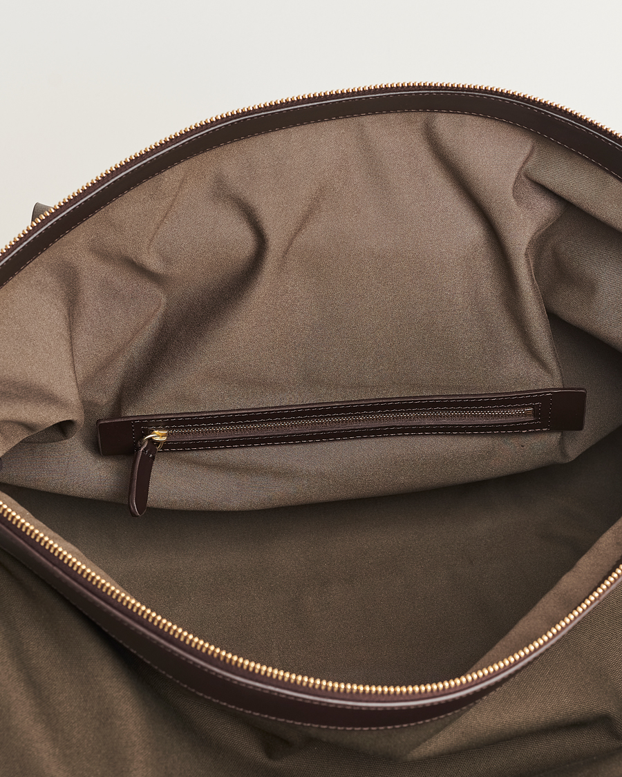 Homme | Sacs | Mismo | M/S Explorer Weekendbag Army/Dark Brown