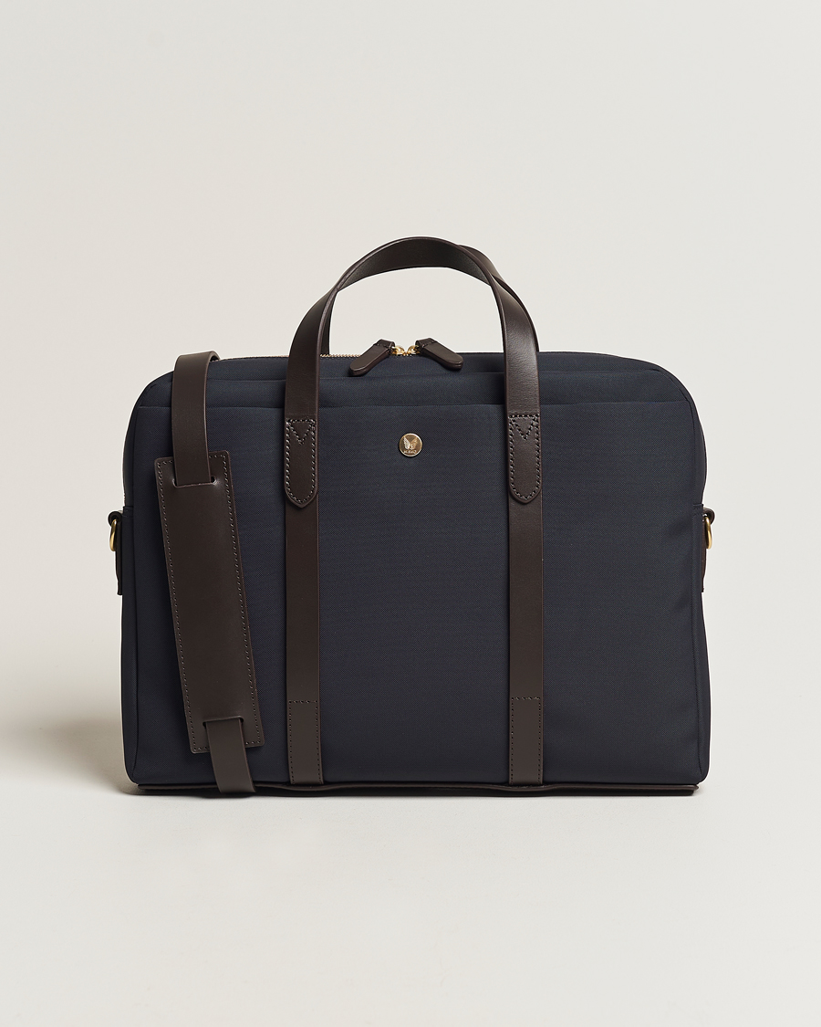 Homme | Sacs | Mismo | M/S Aspire Briefcase Navy/Dark Brown