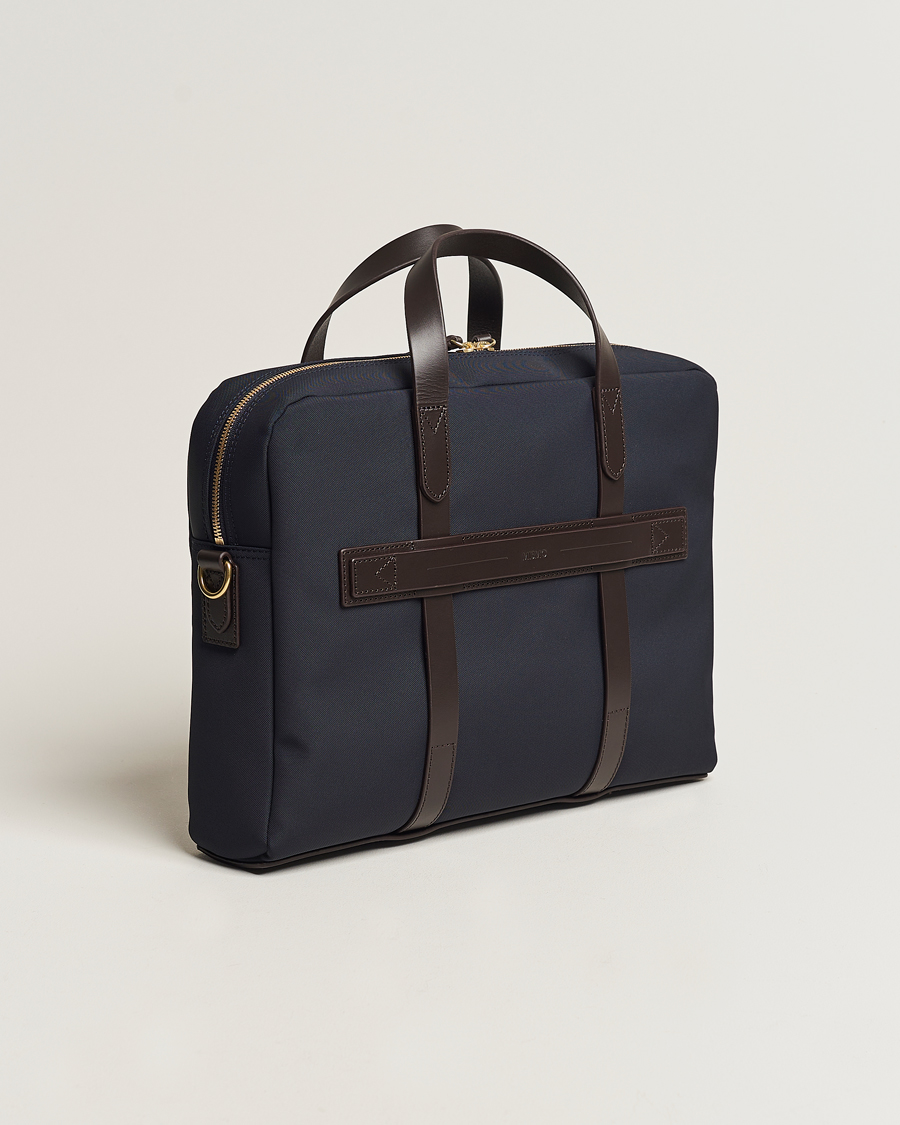Homme | Sacs | Mismo | M/S Aspire Briefcase Navy/Dark Brown