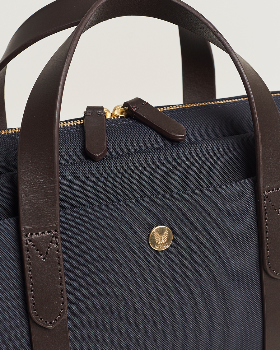 Homme | Sacs | Mismo | M/S Aspire Briefcase Navy/Dark Brown