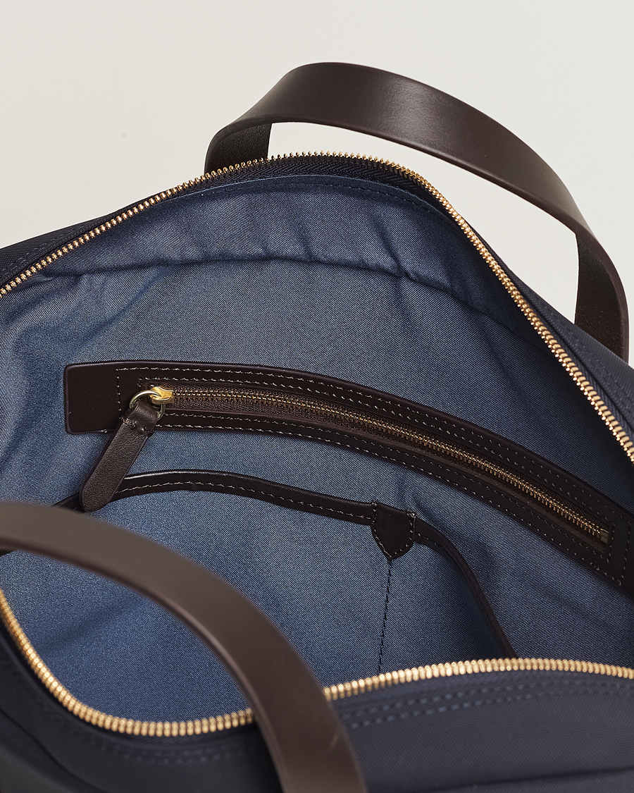Homme | Sacs | Mismo | M/S Aspire Briefcase Navy/Dark Brown