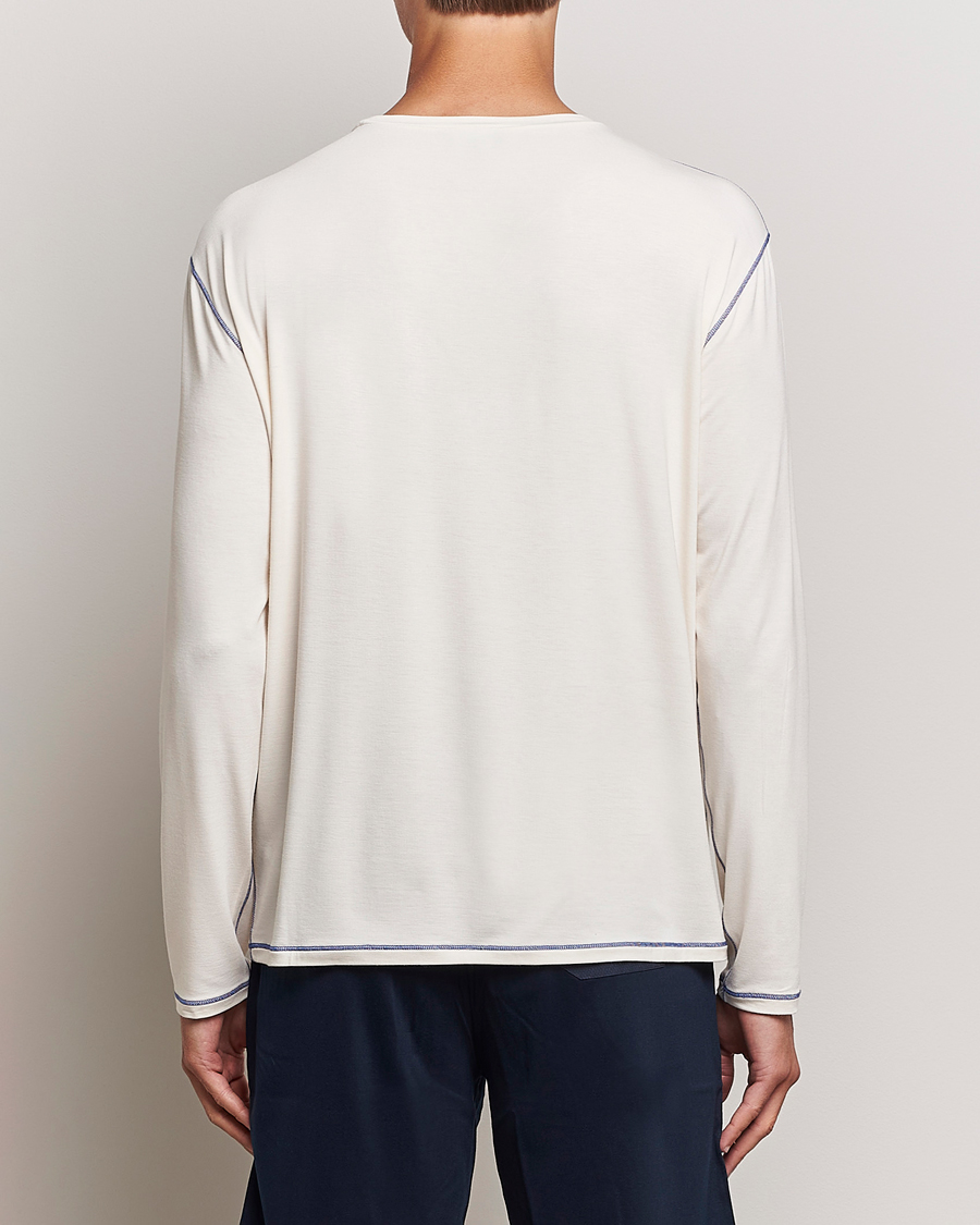 Homme | Pulls Et Tricots | Giorgio Armani | Soft Viscose Jersey Pullover Ivory