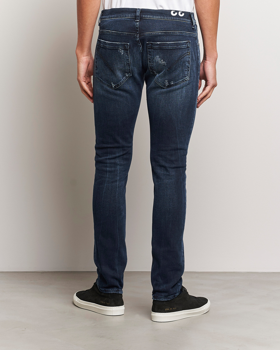 Homme | Jeans | Dondup | George Destroyed Jeans Blue Black