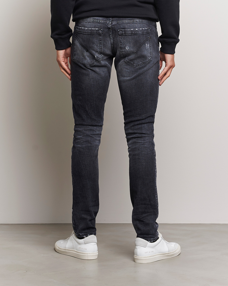 Homme | Jeans | Dondup | George Destroyed Jeans Vintage Black
