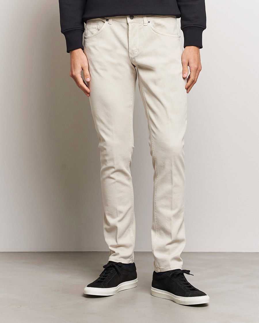 Homme | Jeans | Dondup | George 5-Pocket Jeans Light Sand