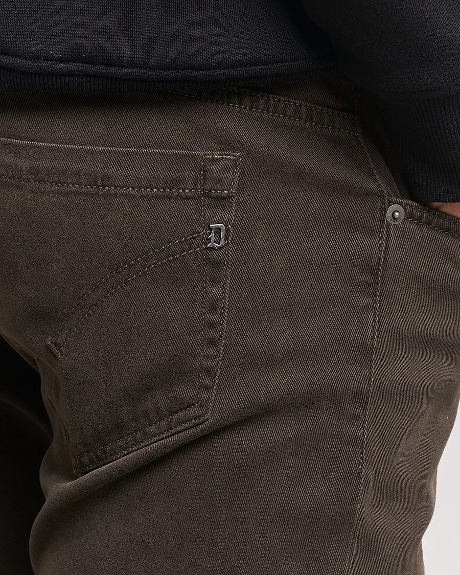 Homme | Jeans | Dondup | George 5-Pocket Jeans Brown