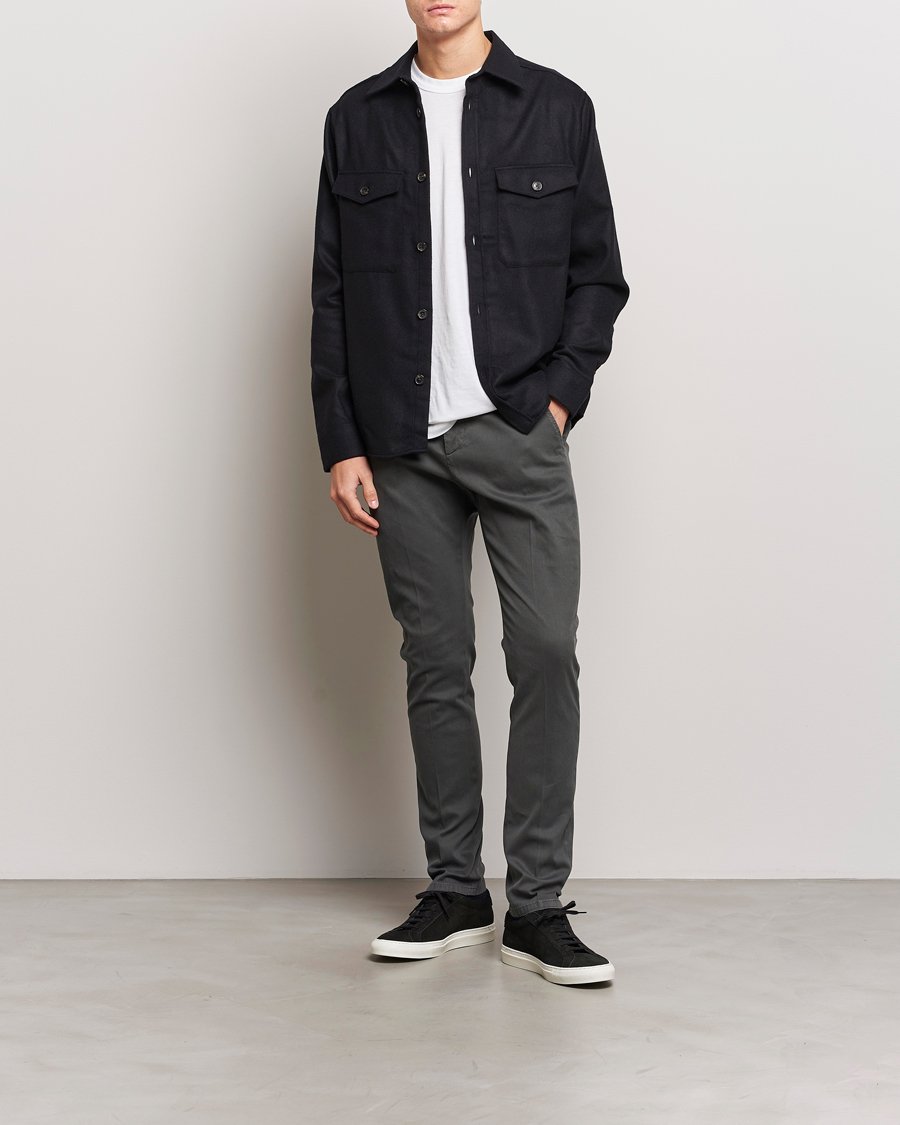 Homme | Pantalons | Dondup | Gaubert Chinos Dark Grey