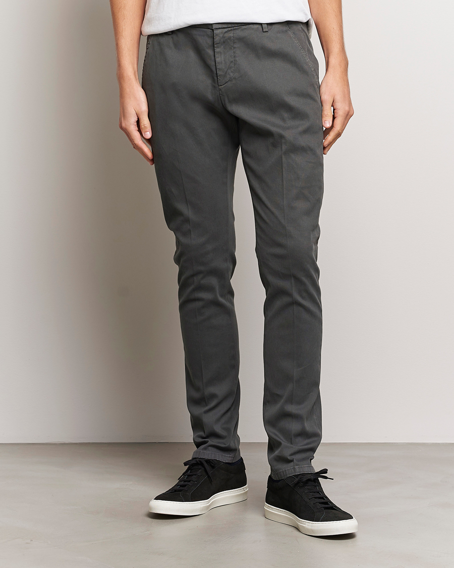 Homme | Pantalons | Dondup | Gaubert Chinos Dark Grey