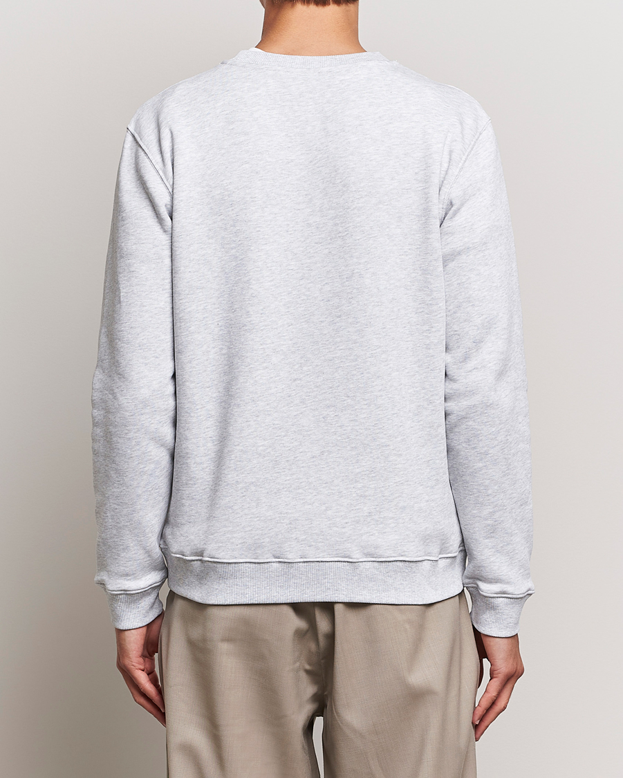 Homme | Pulls Et Tricots | Dondup | Logo Crew Neck Sweatshirt Light Grey