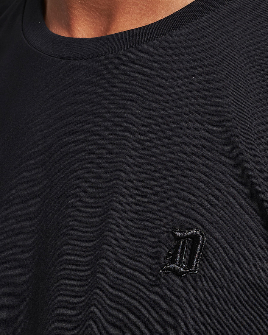 Homme | T-shirts | Dondup | Logo Crew Neck T-Shirt Black