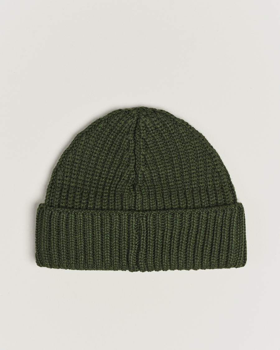 Homme | Dondup Ribbed Beanie Olive Green | Dondup | Ribbed Beanie Olive Green