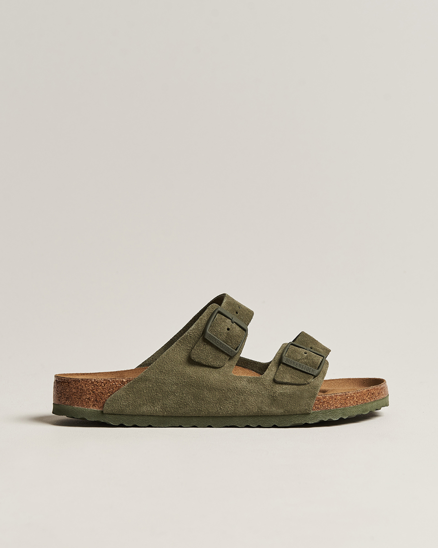Homme | BIRKENSTOCK Arizona Classic Footbed Thyme Suede | BIRKENSTOCK | Arizona Classic Footbed Thyme Suede