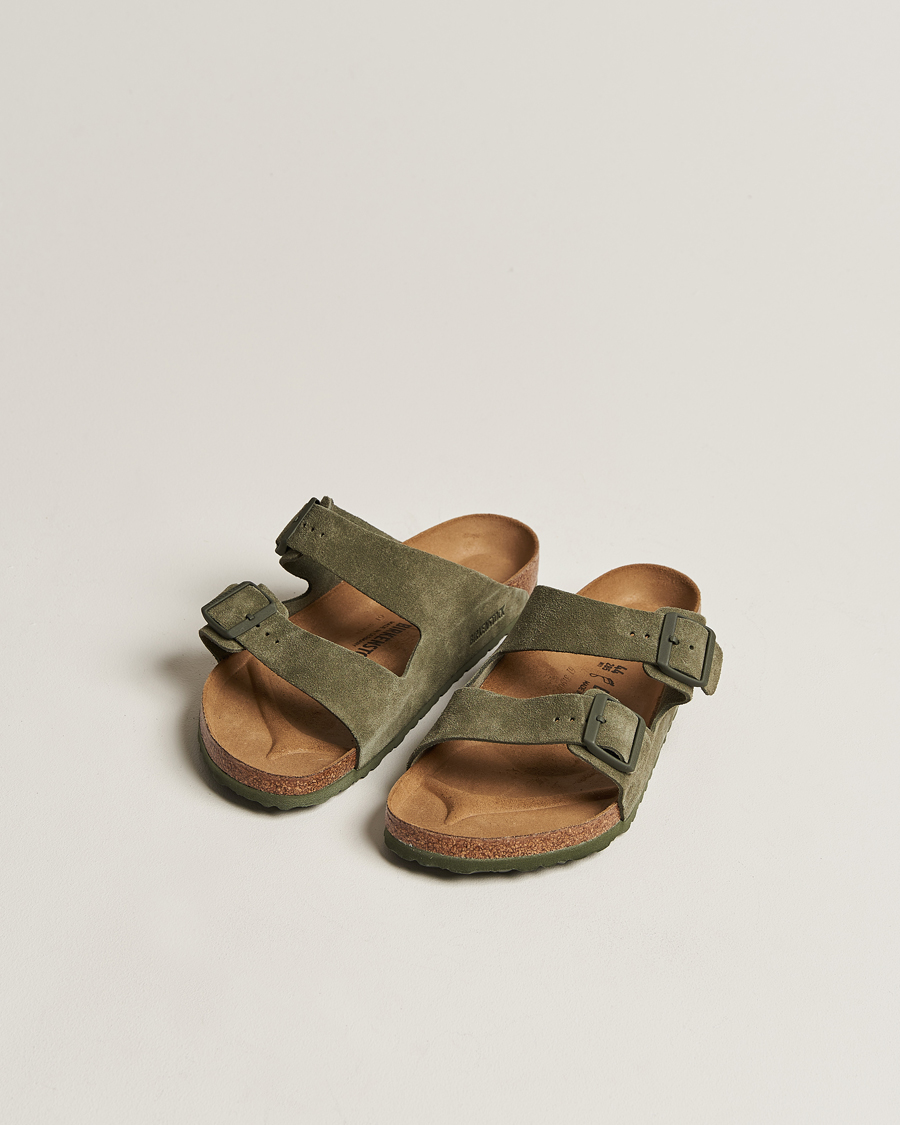 Homme | BIRKENSTOCK Arizona Classic Footbed Thyme Suede | BIRKENSTOCK | Arizona Classic Footbed Thyme Suede