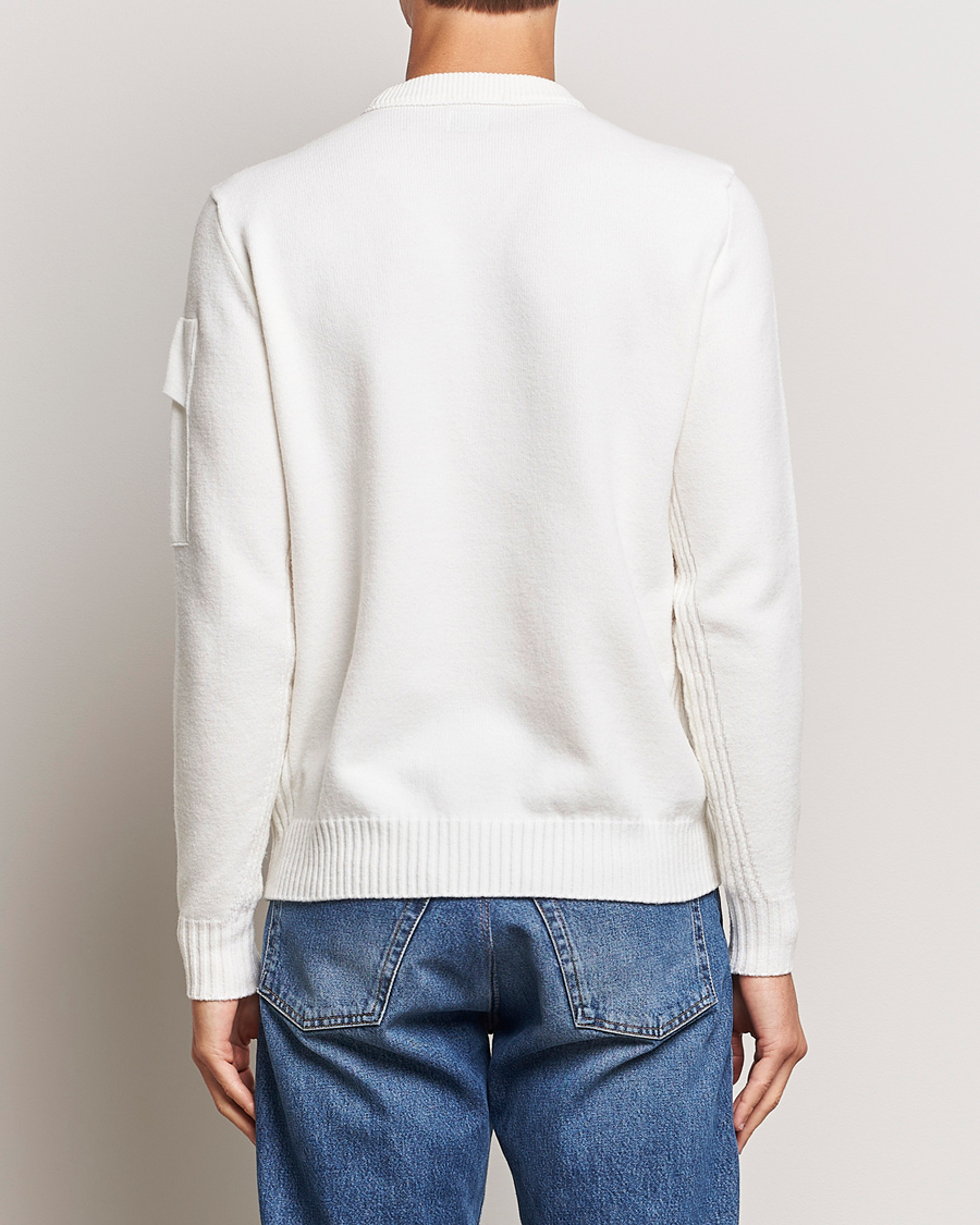 Homme | Pulls Et Tricots | C.P. Company | Metropolis Knitted Wool Crew Neck White