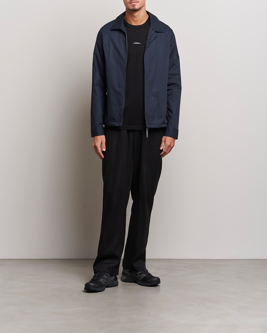 Homme | Chemises | C.P. Company | Metropolis Gabardine PD Overshirt Navy