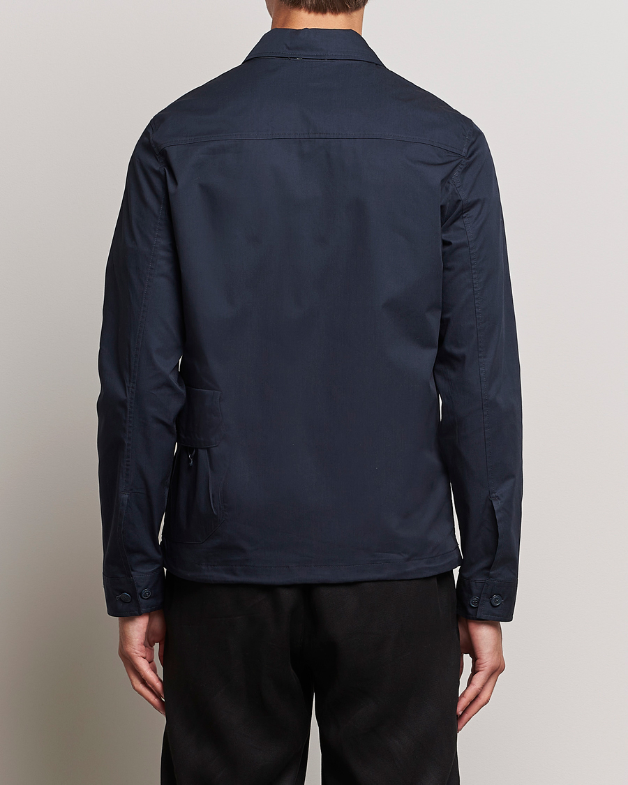 Homme | Chemises | C.P. Company | Metropolis Gabardine PD Overshirt Navy