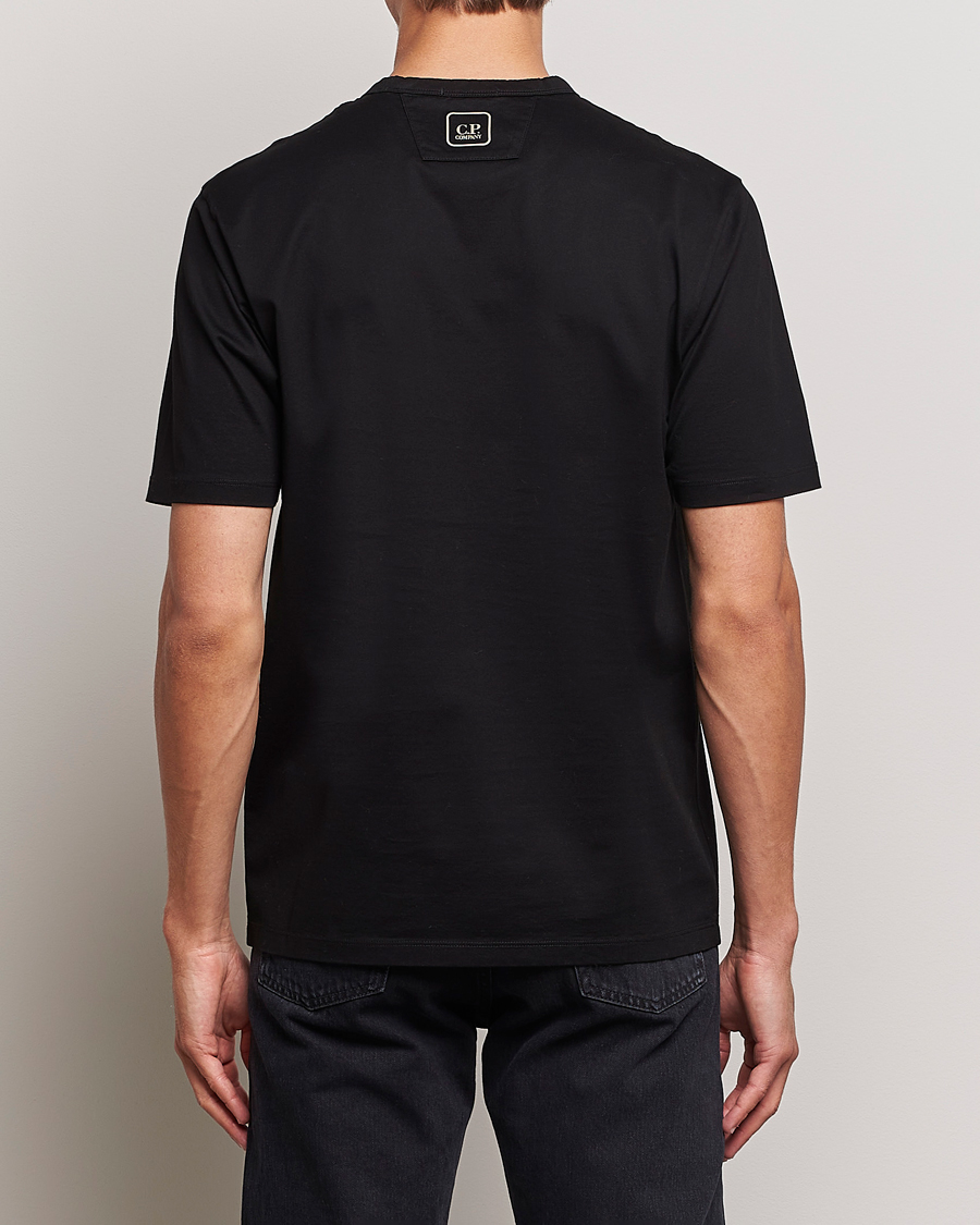 Homme | T-shirts | C.P. Company | Metropolis Mercerized Jersey Logo T-Shirts Black