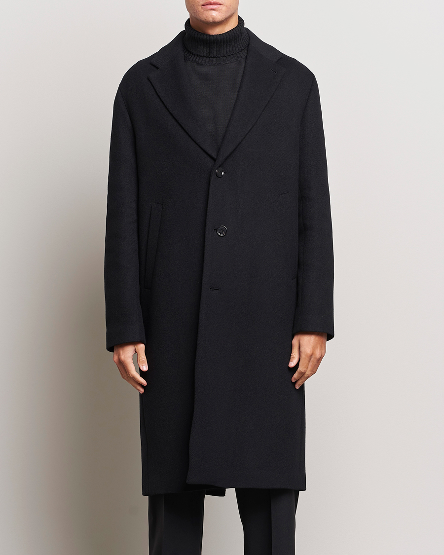 Homme | Manteaux Et Vestes | Filippa K | London Wool Coat Black