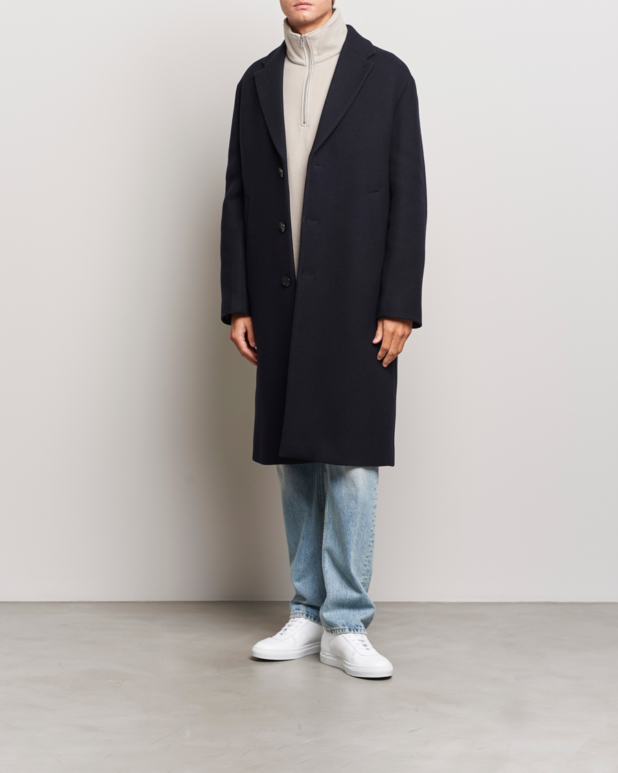Homme | Manteaux Et Vestes | Filippa K | London Wool Coat Navy