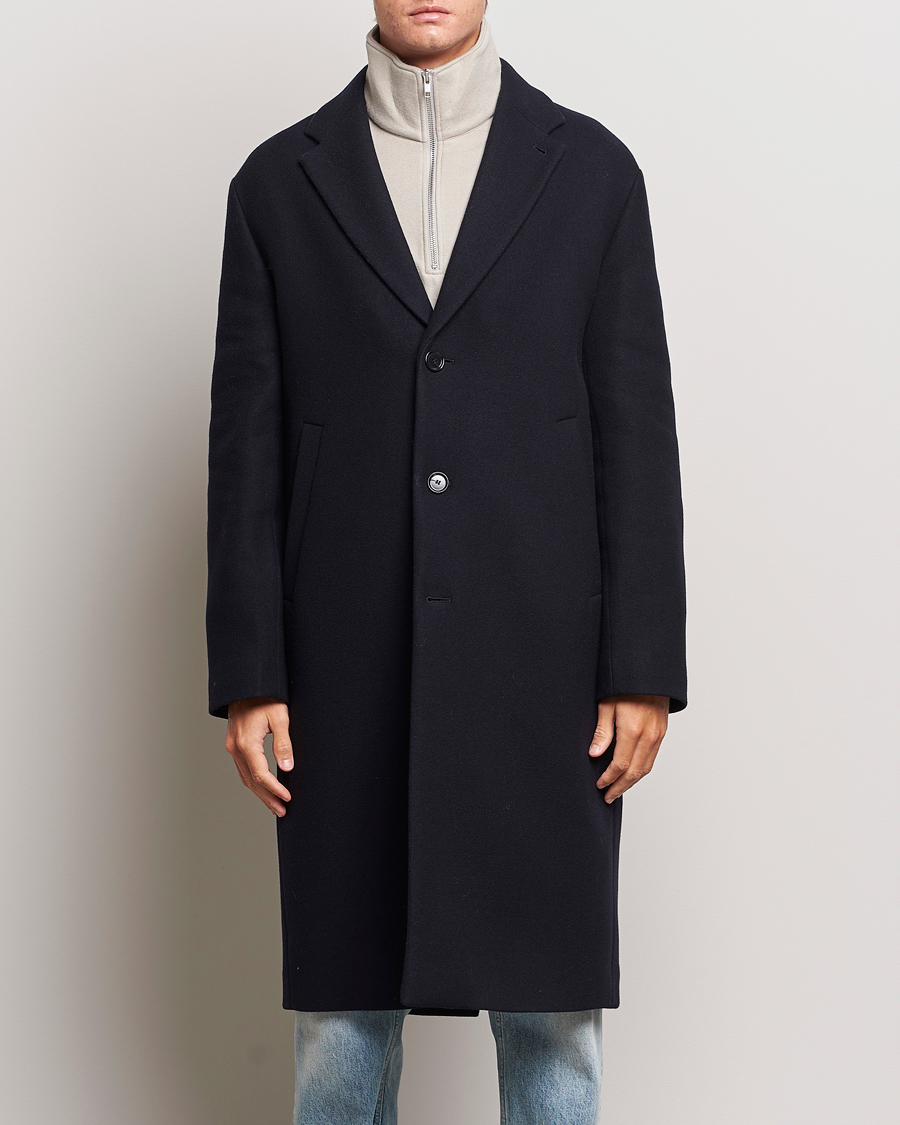 Homme | Manteaux Et Vestes | Filippa K | London Wool Coat Navy