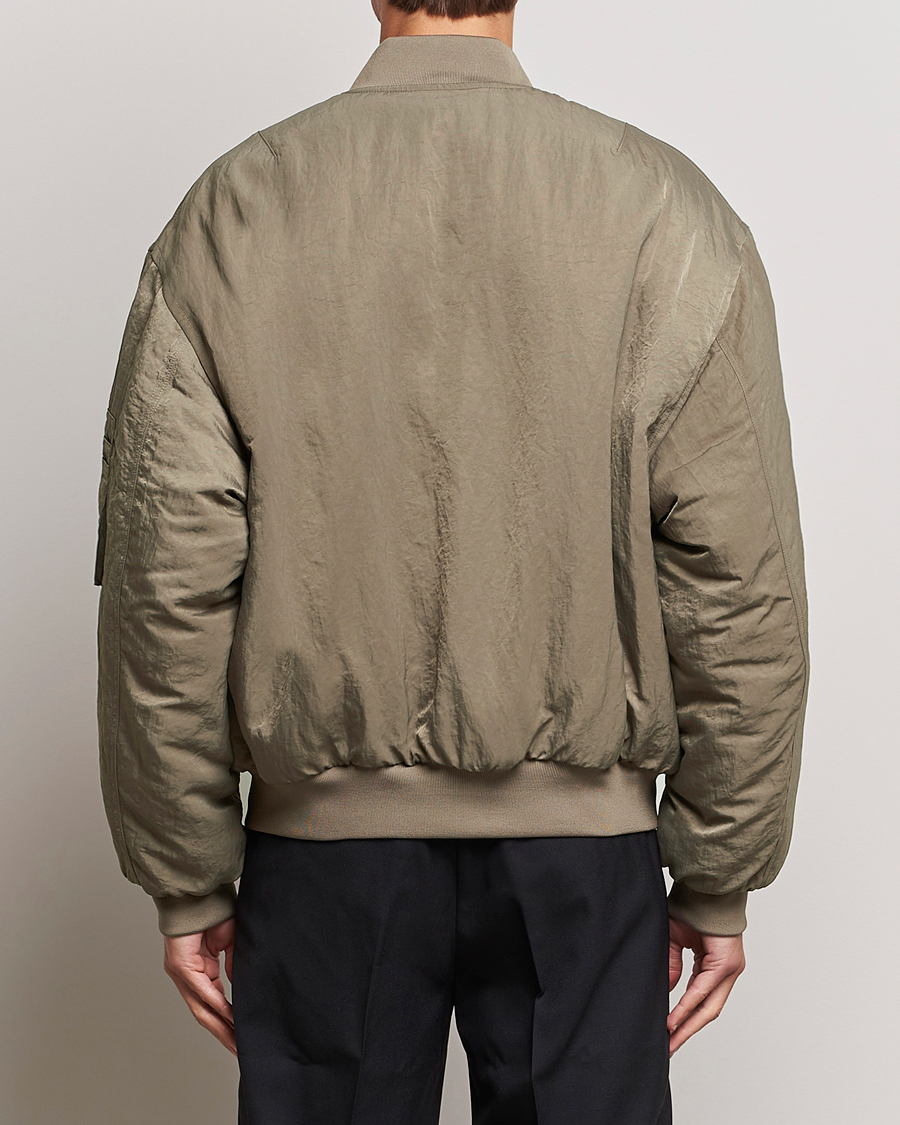 Homme | Manteaux Et Vestes | Filippa K | Crinkled Bomber Jacket Nougat