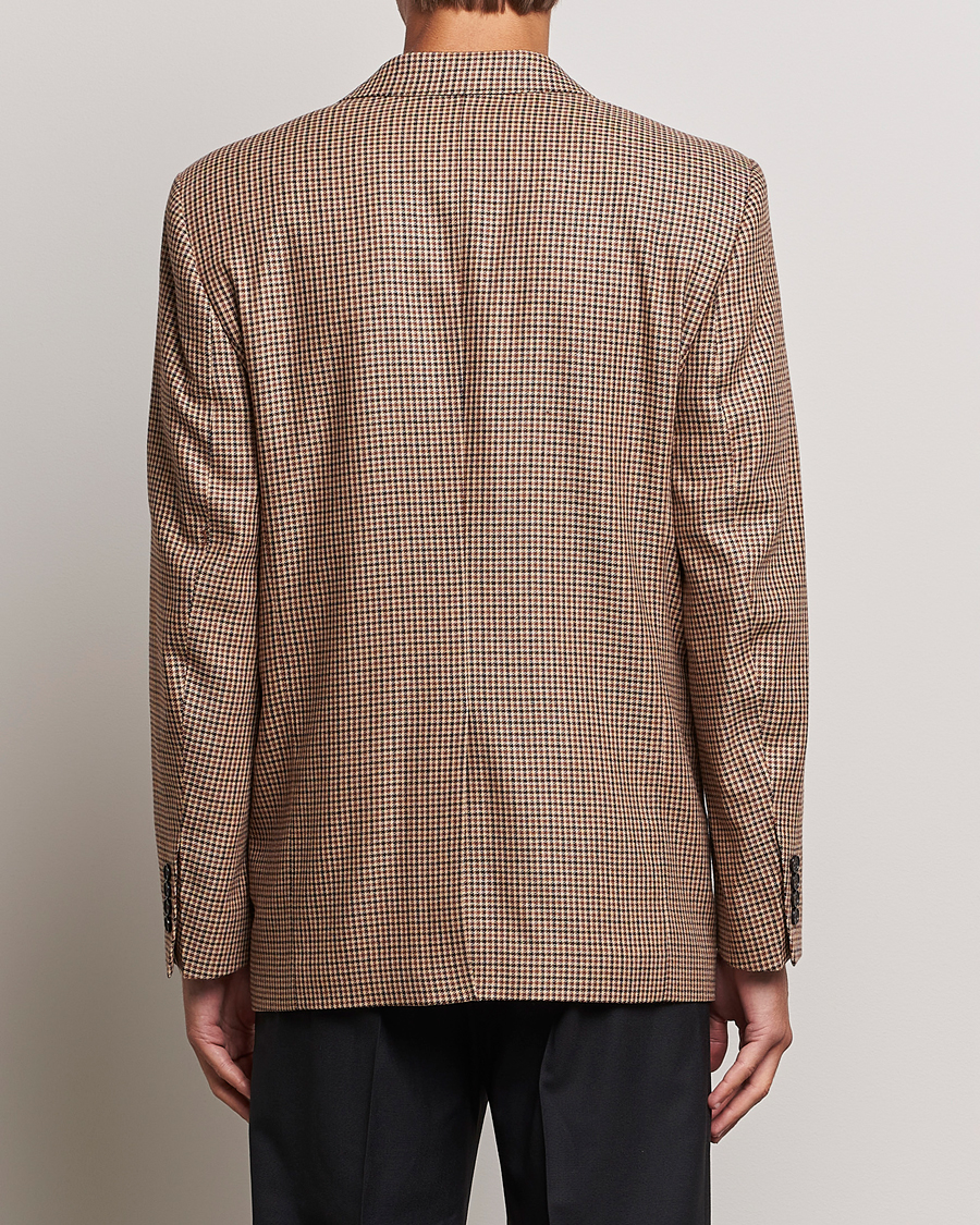 Homme | Blazers | Filippa K | Wool Checked Blazer Beige/Brown