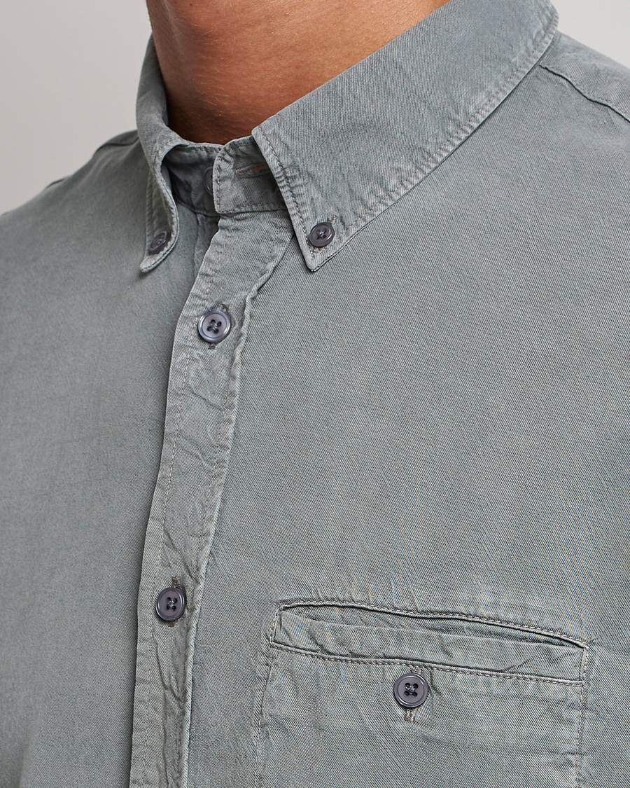 Homme | Chemises | Filippa K | Zachary Tencel Shirt Smoke Green