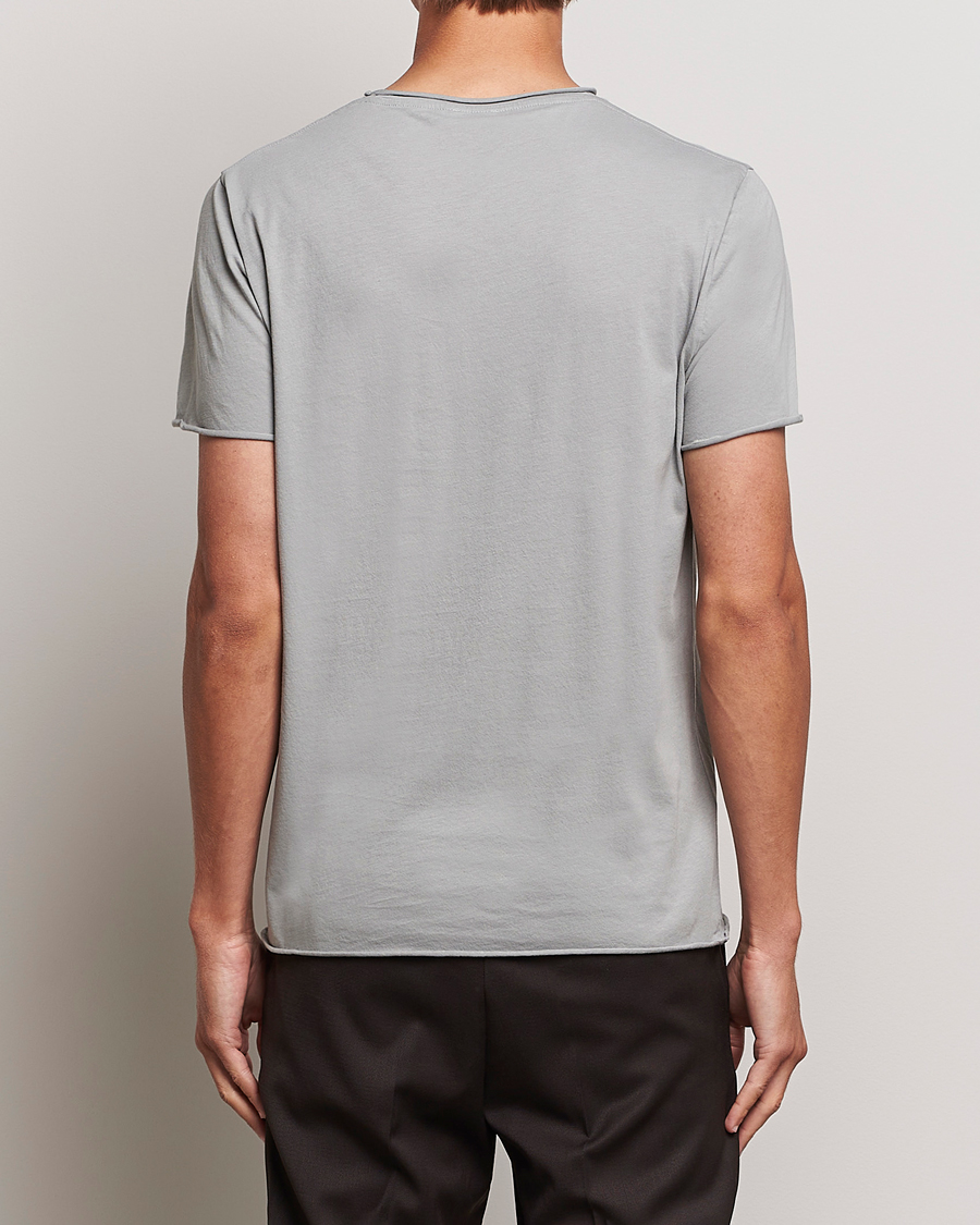 Homme | T-shirts | Filippa K | Roll Neck T-Shirt Feather Grey