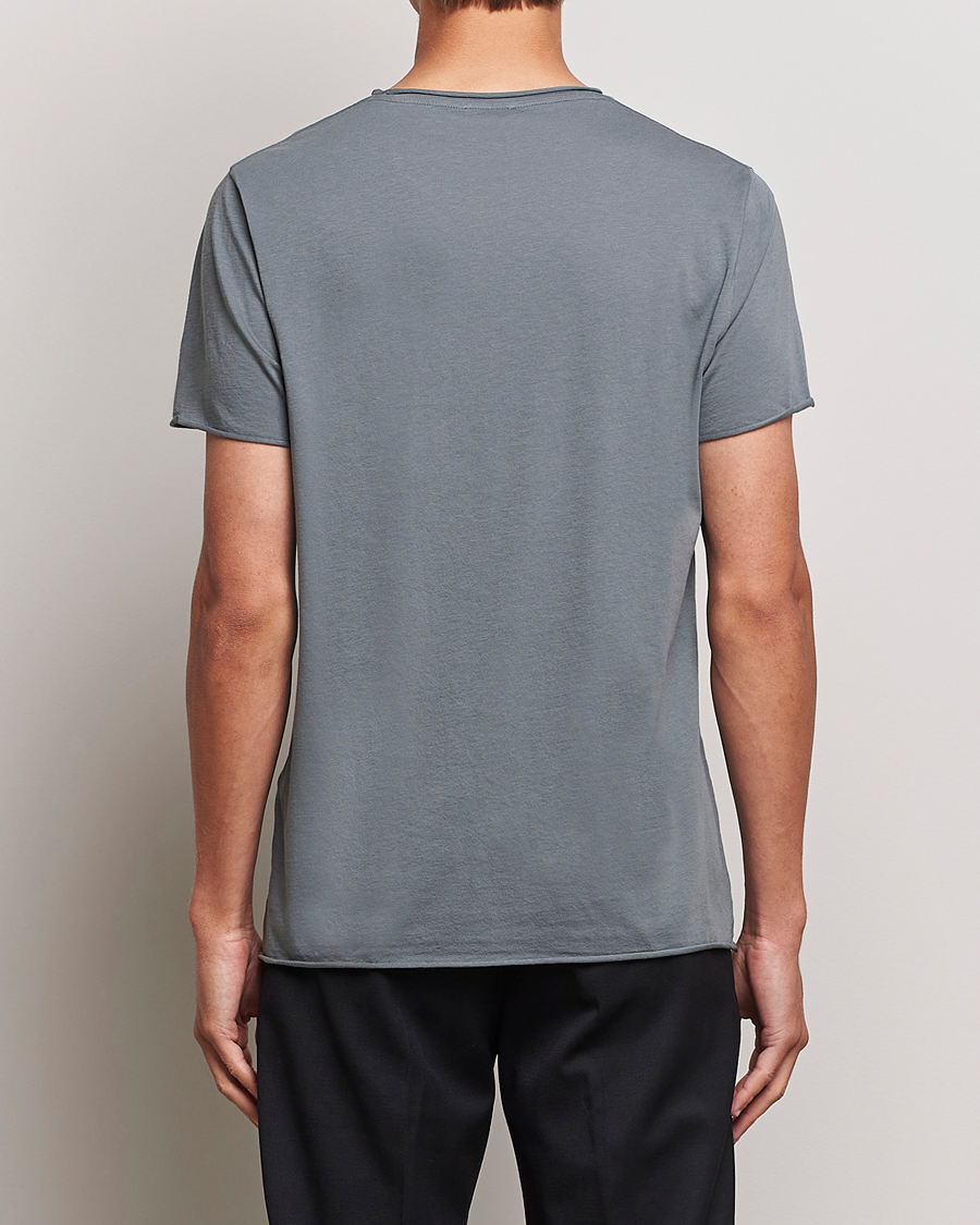 Homme | T-shirts | Filippa K | Roll Neck T-Shirt Smoke Green