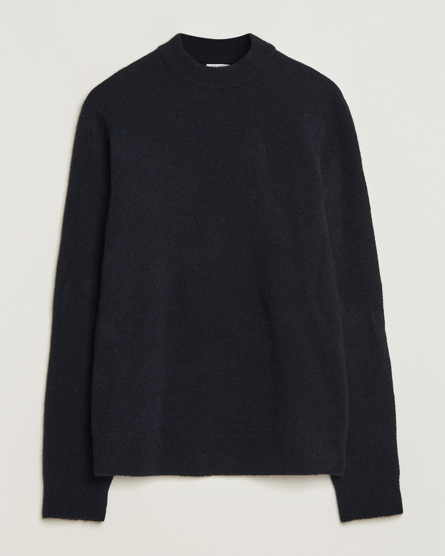 Homme | Pulls Et Tricots | Filippa K | Johannes Yak Knitted Sweater Dark Navy