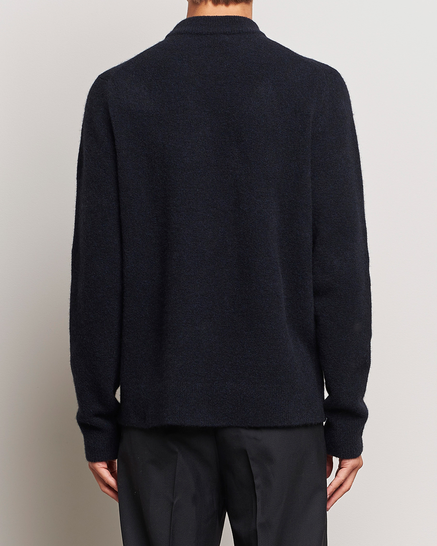 Homme | Pulls Et Tricots | Filippa K | Johannes Yak Knitted Sweater Dark Navy
