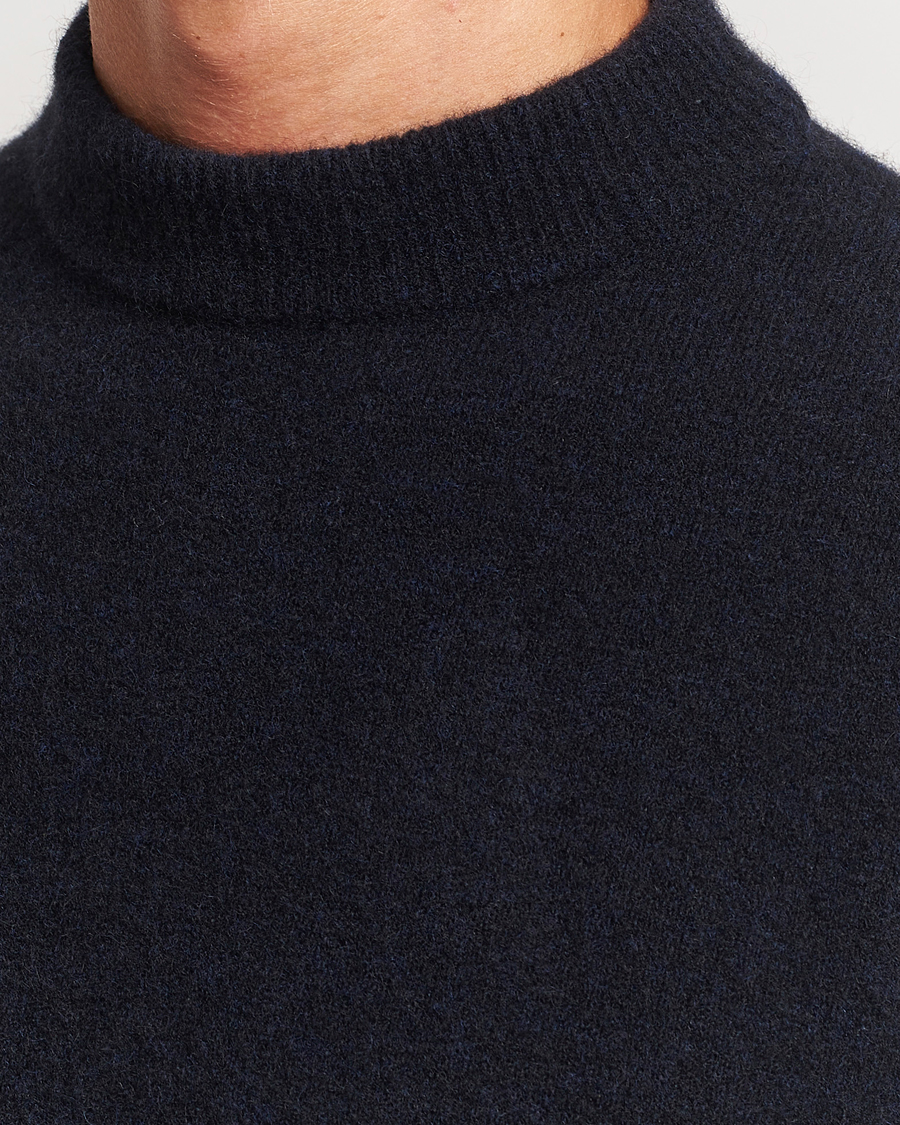 Homme | Pulls Et Tricots | Filippa K | Johannes Yak Knitted Sweater Dark Navy