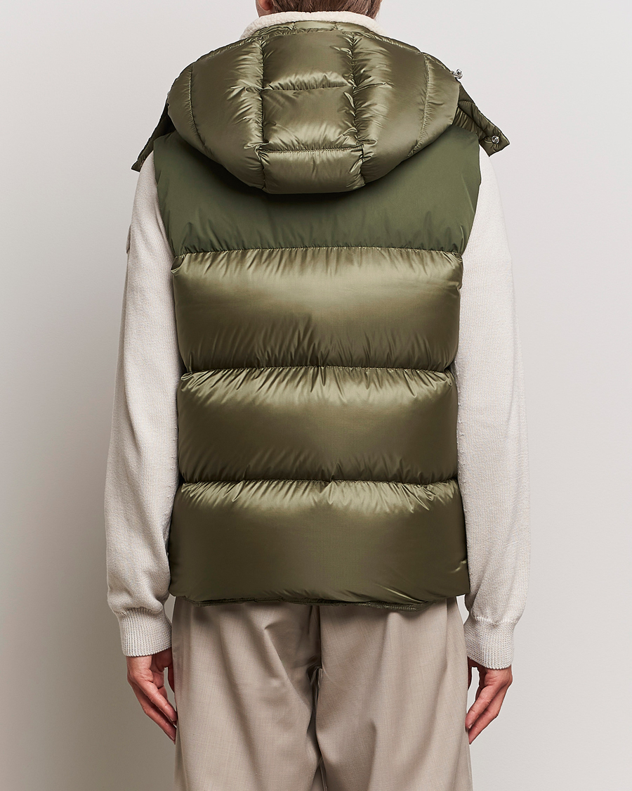 Homme | Manteaux Et Vestes | Moncler | Oust Shearling Down Vest Olive