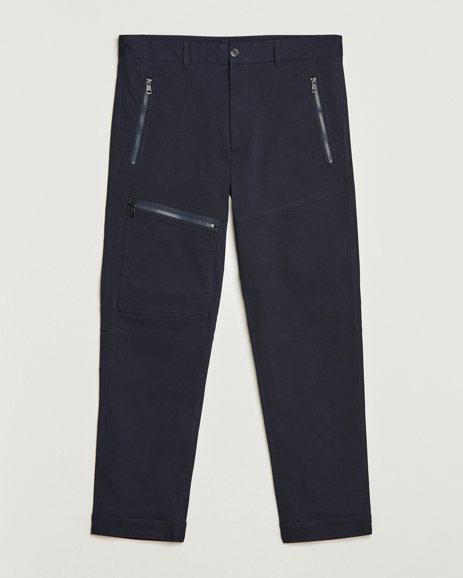 Homme | Pantalons | Moncler | Technical Zip Trousers Navy