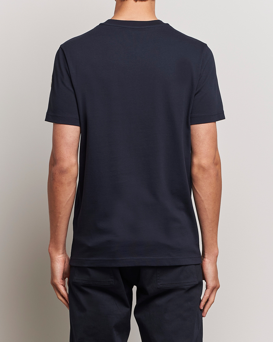 Homme | T-shirts | Moncler | Embossed Logo T-Shirt Navy