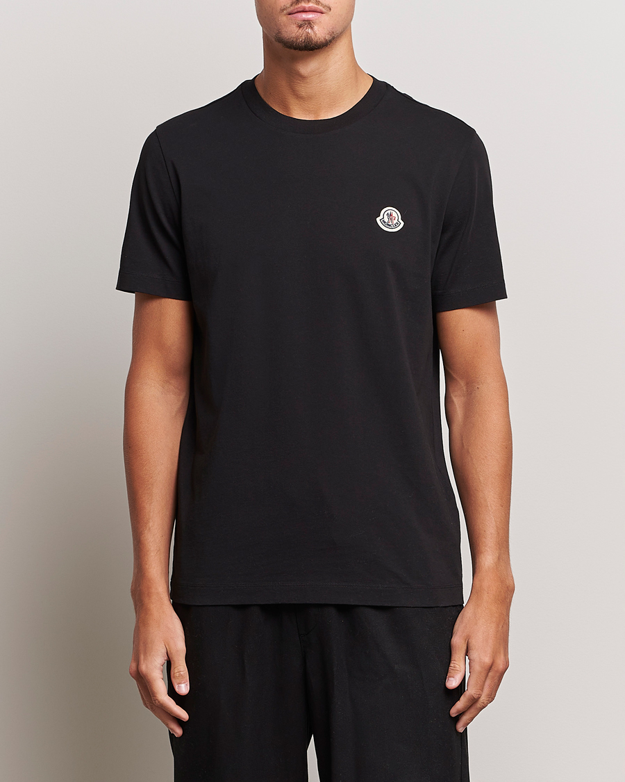 Homme | T-shirts | Moncler | 3-Pack Logo T-Shirt Black/Grey/White