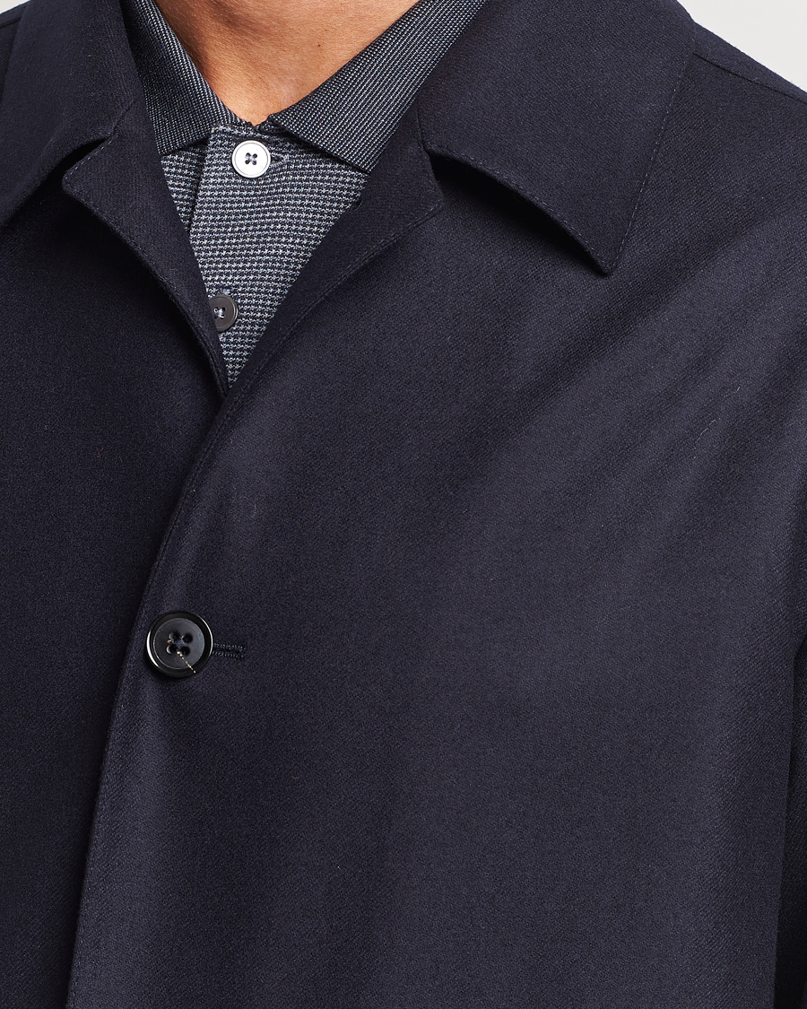 Homme | Manteaux Et Vestes | Zegna | Flannel Chore Jacket Navy