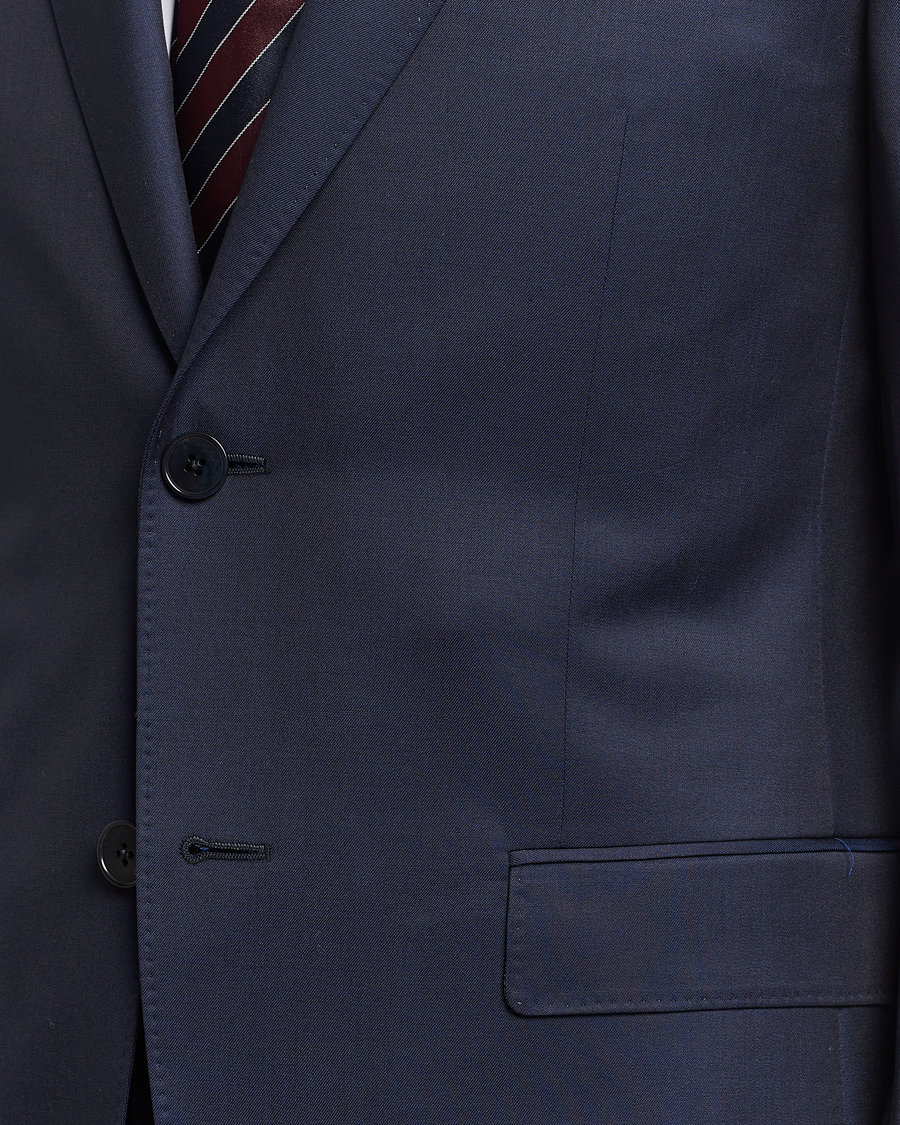 Homme | Costumes | Zegna | Tailored Wool Suit Dark Blue