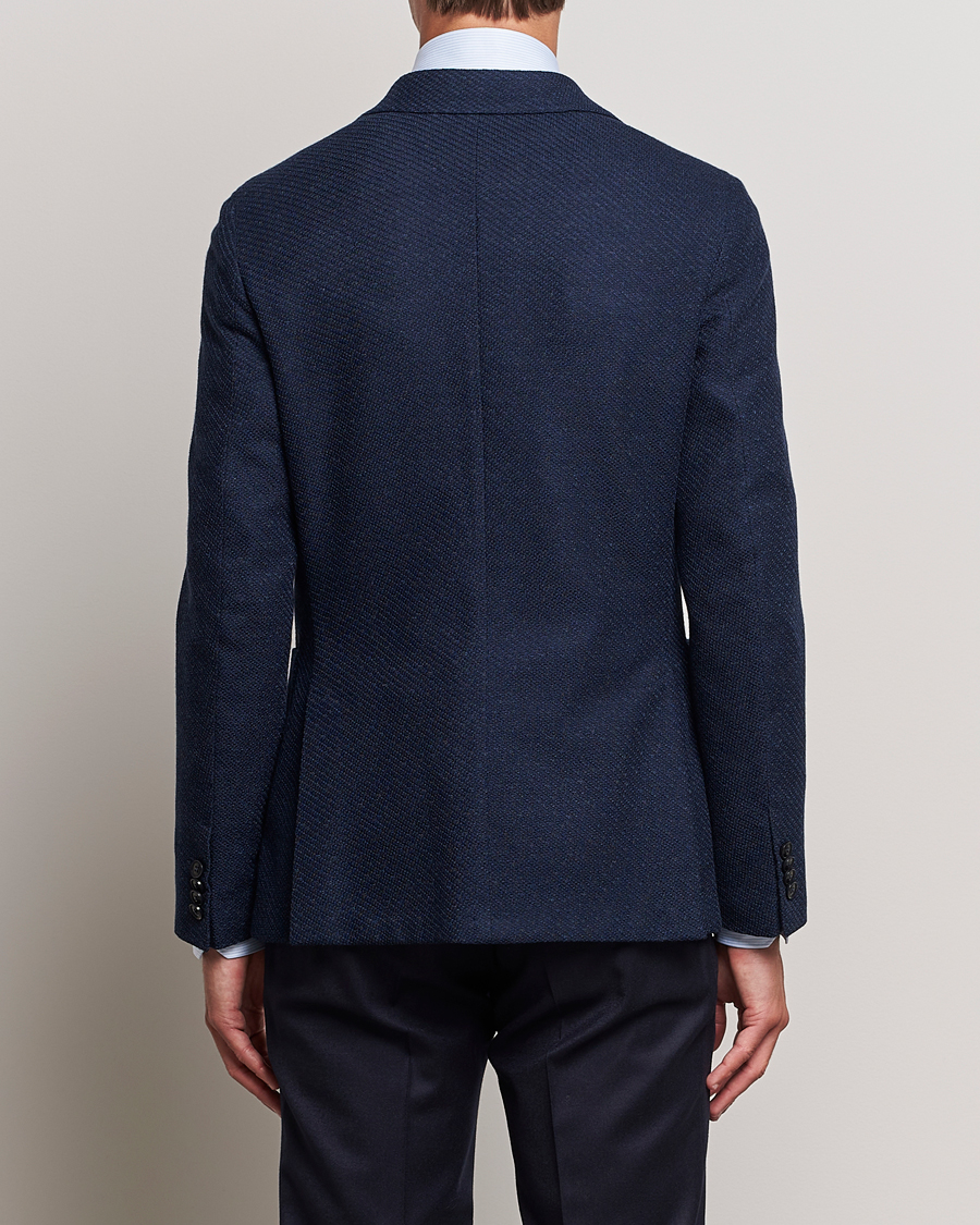 Homme | Blazers | Zegna | Unconstructed Structured Wool Blazer Navy