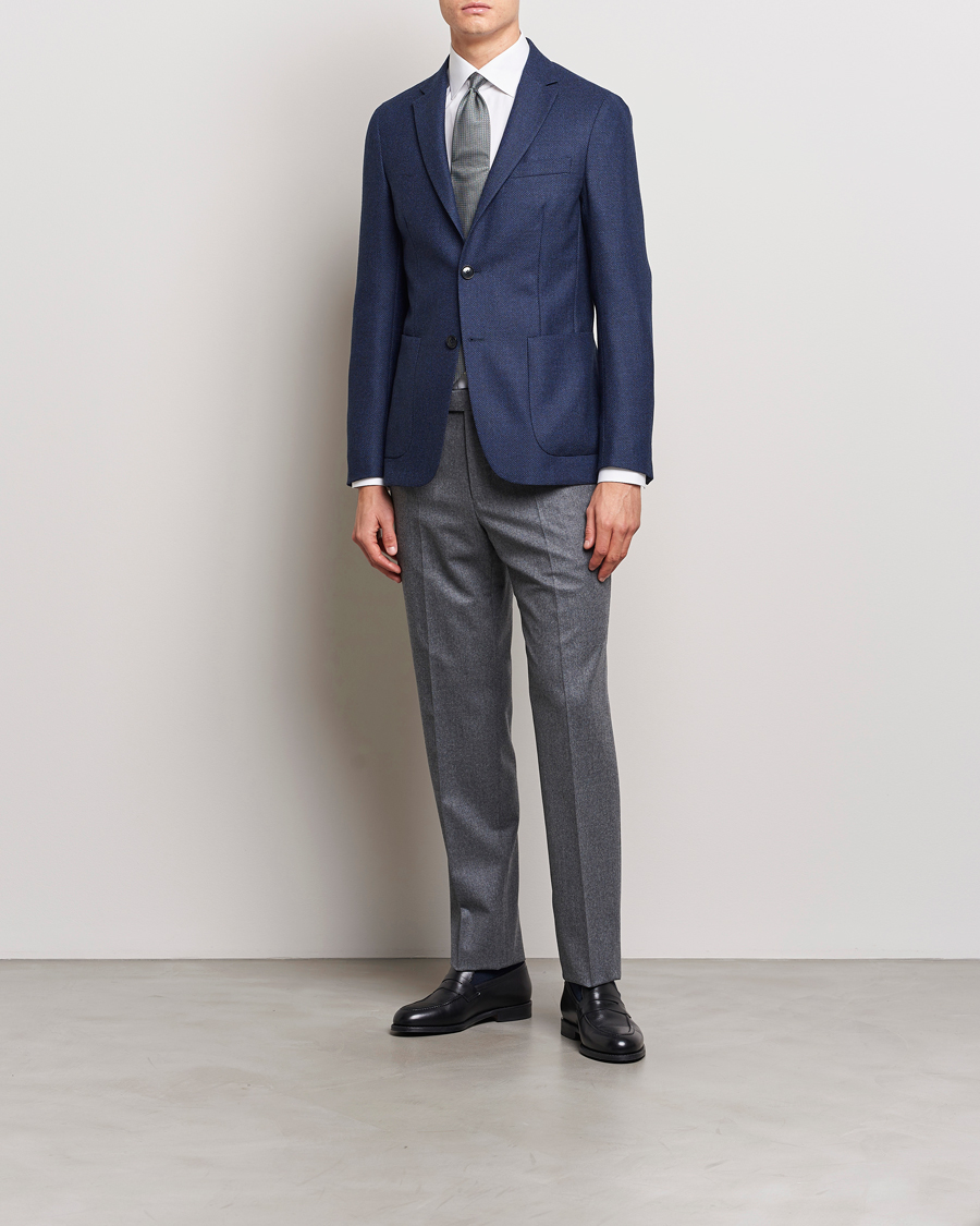 Homme | Blazers | Zegna | Unconstructed Wool Blazer Navy