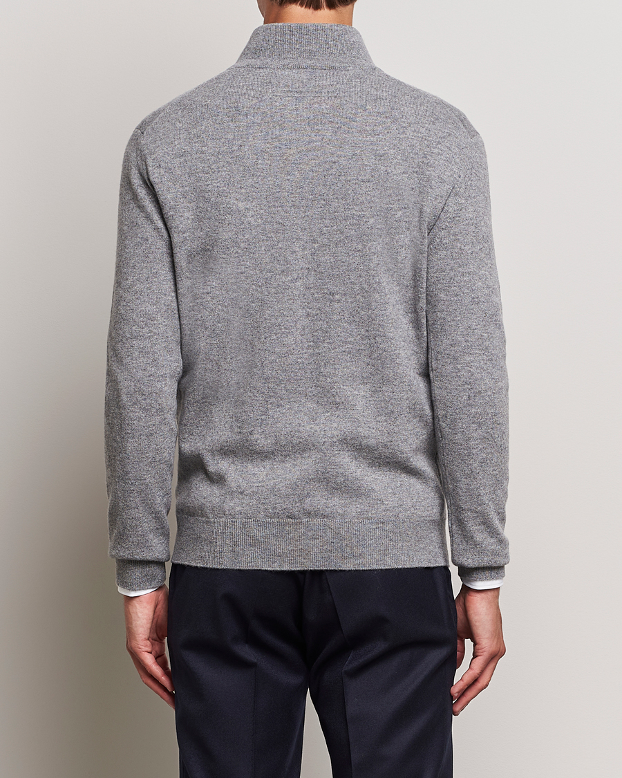 Homme | Pulls Et Tricots | Zegna | Oasi Cashmere Half Zip Grey Melange