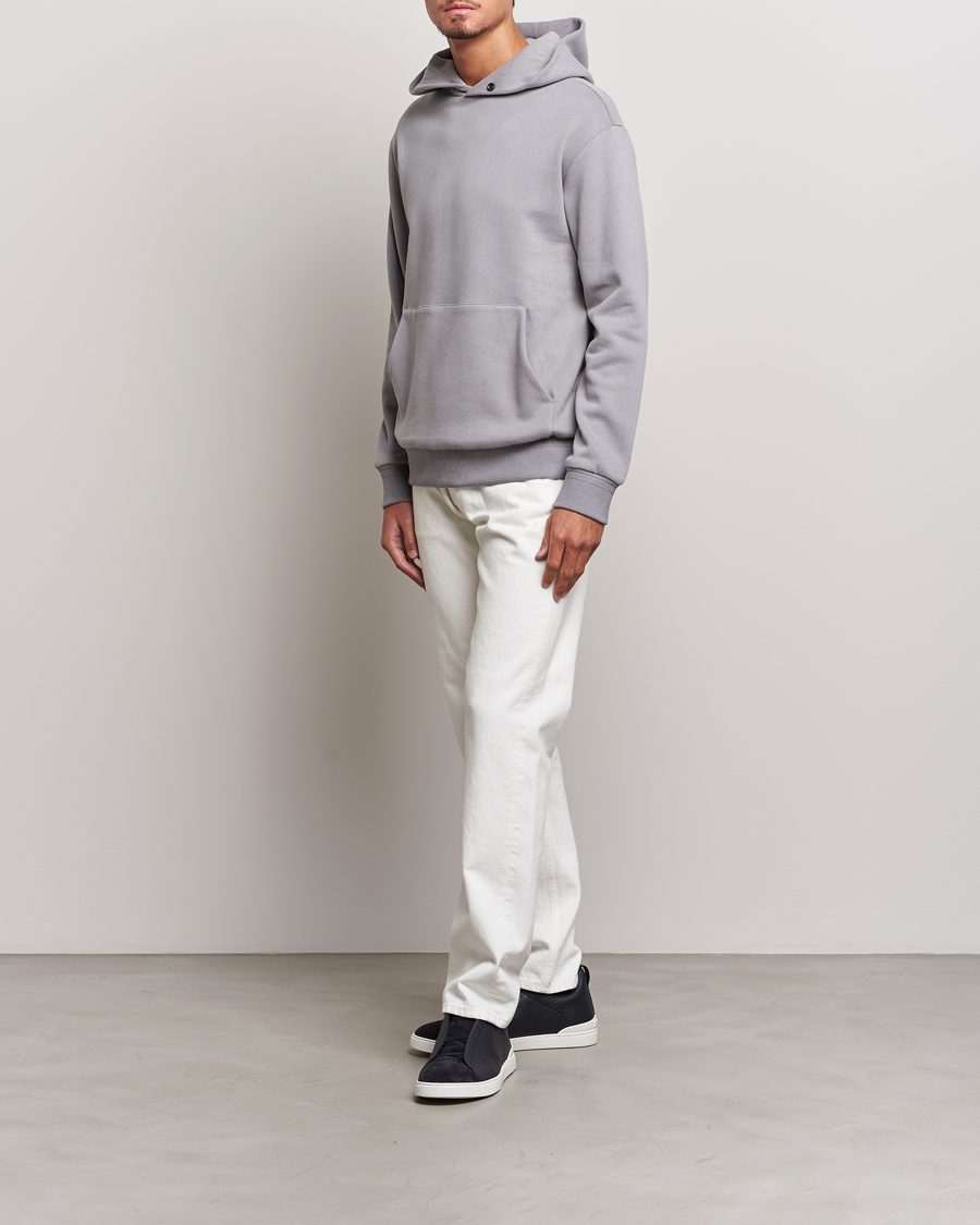 Homme | Pulls Et Tricots | Zegna | Cotton/Cashmere Hoodie Light Grey