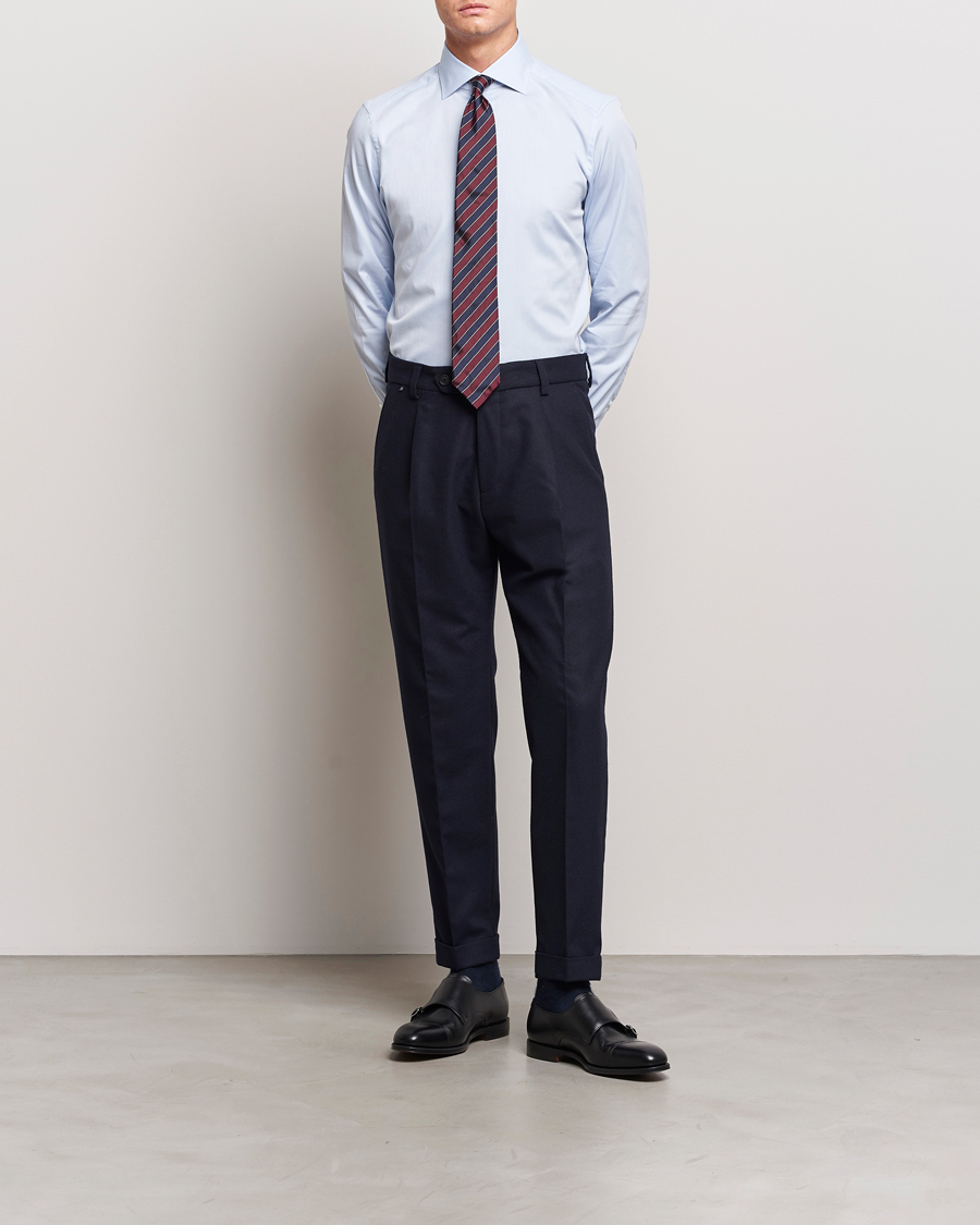 Homme | Chemises | Zegna | Slim Fit Dress Shirt Light Blue