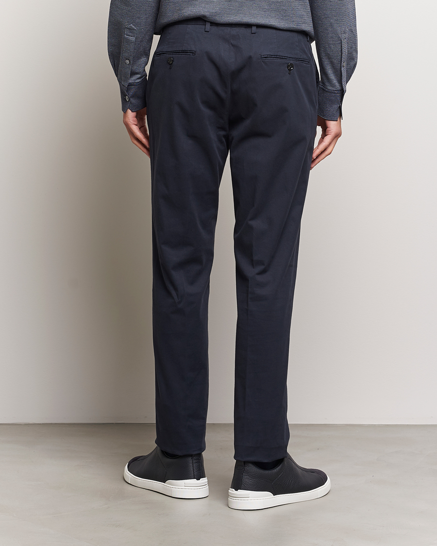 Homme | Pantalons | Zegna | Soft Cotton Chinos Navy