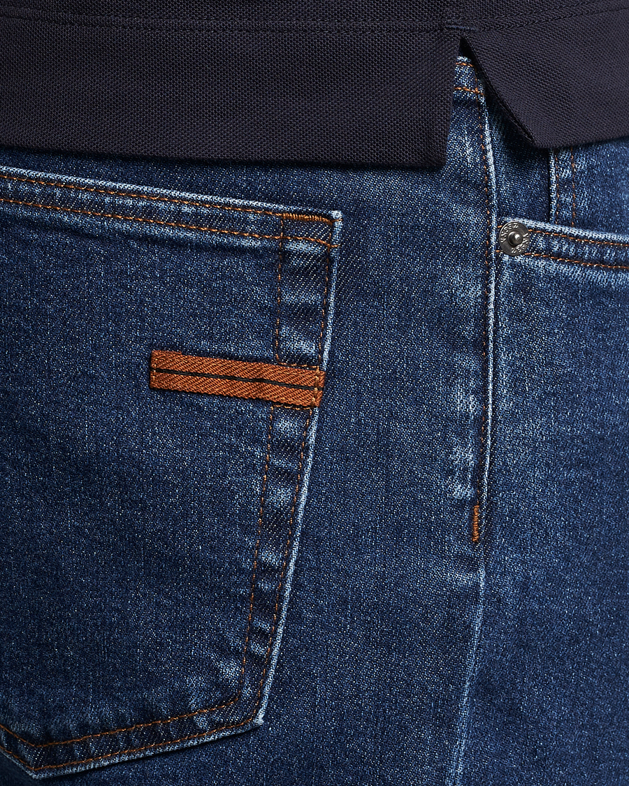 Homme | Jeans | Zegna | 5-Pocket Denim Pants Stone Wash