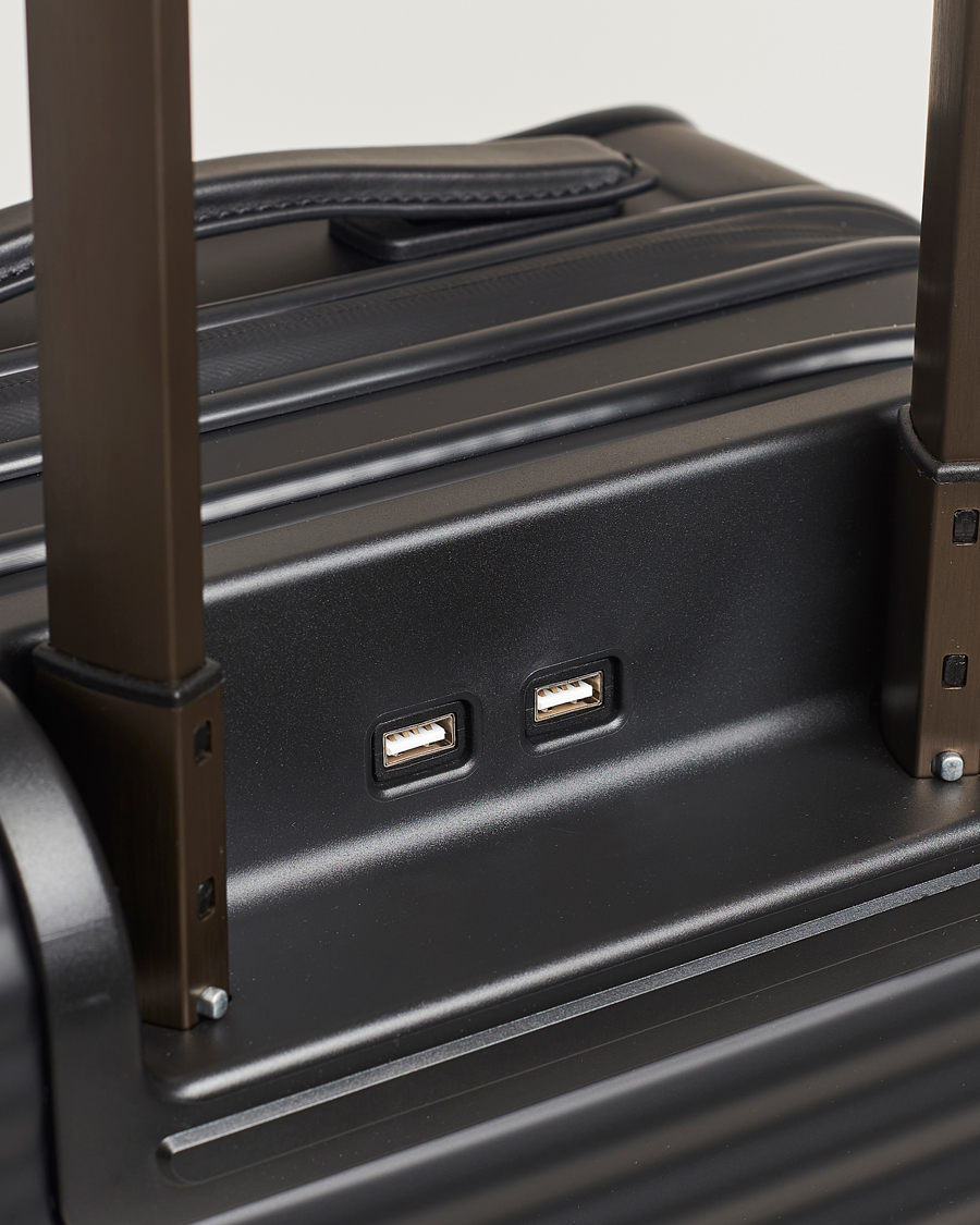 Homme | Zegna Leggerissimo Cabin Trolley Black | Zegna | Leggerissimo Cabin Trolley Black