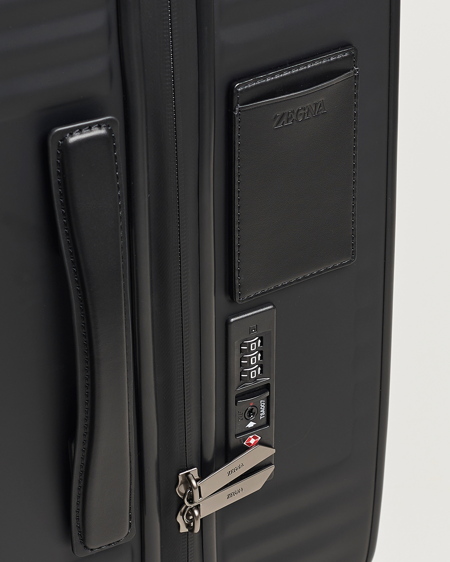 Homme | Zegna Leggerissimo Cabin Trolley Black | Zegna | Leggerissimo Cabin Trolley Black