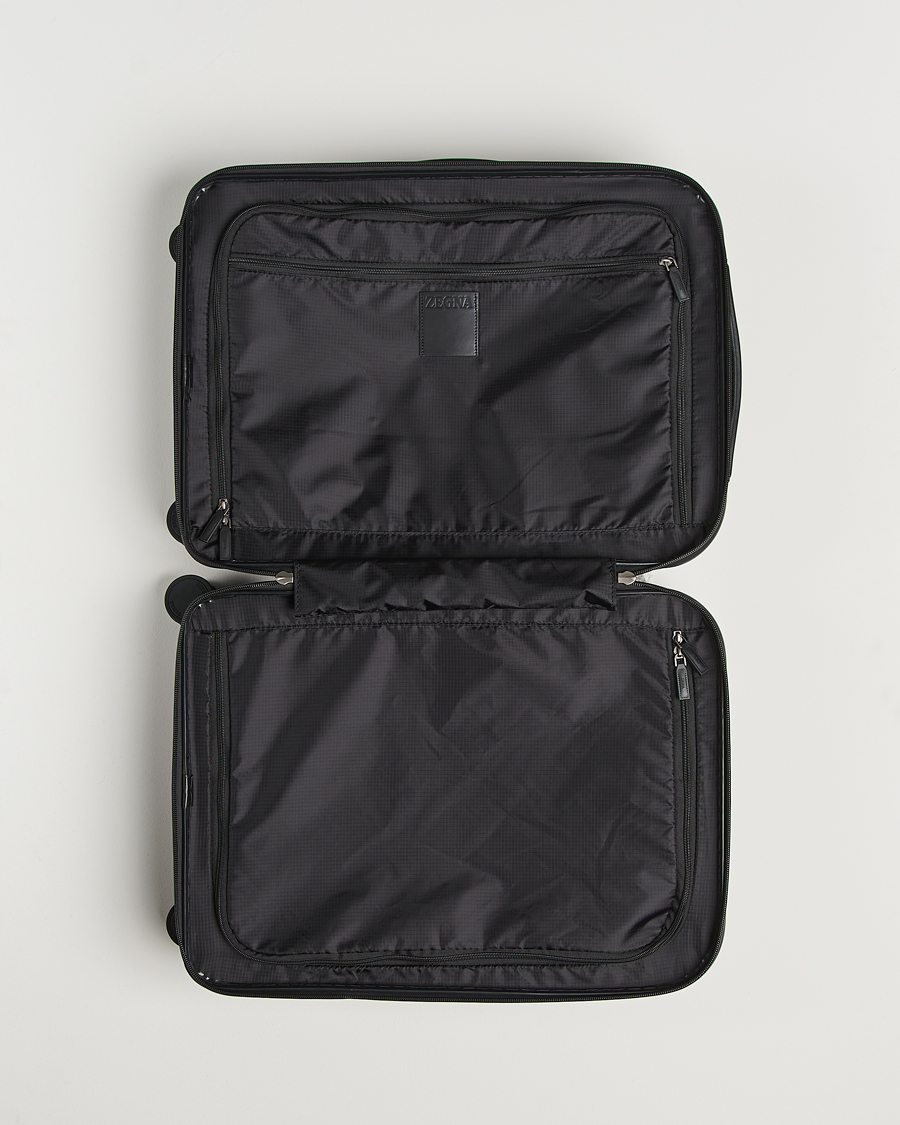 Homme | Zegna Leggerissimo Cabin Trolley Black | Zegna | Leggerissimo Cabin Trolley Black